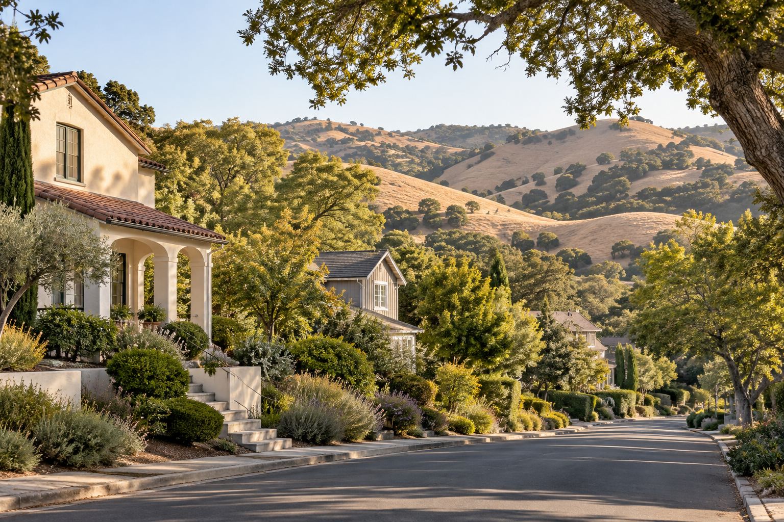 A Marin County home, illustrative